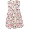 image:imageHudson Baby Toddler and Girls Cotton Dress and Cardigan SetPink Yellow Pretty Floral