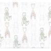 image:imageHudson Baby Unisex Baby Cotton Polyester Flannel Receiving Blankets 4PackModern Safari Friends