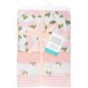 image:imageHudson Baby Unisex Baby Cotton Polyester Flannel Receiving Blankets 4PackPink Peony