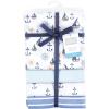 image:imageHudson Baby Unisex Baby Cotton Polyester Flannel Receiving Blankets 4PackSunshine and Sailboats