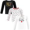 Girl Daddy Red Black
