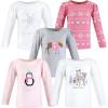 Girl Winter Animals