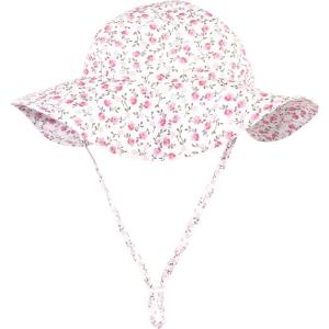 image:imageHudson Baby Baby Hudson Baby Unisex Baby Sun Protection HatPink Green Peony