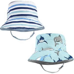 image:imageHudson Baby Baby Hudson Baby Unisex Baby Sun Protection HatShark Stripe