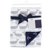 image:imageHudson Baby Unisex Baby Plush Mink Blanket Whales One Size Pack of 2