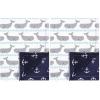 image:imageHudson Baby Unisex Baby Plush Mink Blanket Whales One Size Pack of 2