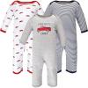 image:imageHudson Baby baby girls Cotton Coveralls Rompers Fire Truck 1824 Months US