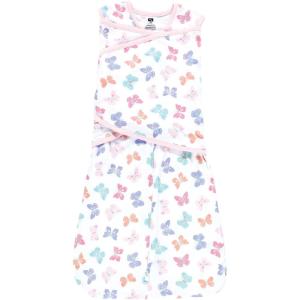 image:imageHudson Baby Baby Convertible Swaddle Sleep SackPastel Butterfly