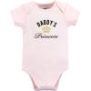 image:imageHudson Baby baby boys Hudson Unisex Cotton Bodysuits Daddys Princess 1218 Months and Toddler T Shirt Set Daddys Princess  Family Months US