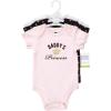 image:imageHudson Baby baby boys Hudson Unisex Cotton Bodysuits Daddys Princess 1218 Months and Toddler T Shirt Set Daddys Princess  Family Months US