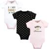 image:imageHudson Baby baby boys Hudson Unisex Cotton Bodysuits Daddys Princess 1218 Months and Toddler T Shirt Set Daddys Princess  Family Months US