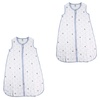 image:imageHudson Baby Unisex Muslin Cotton Sleeveless Wearable Sleeping Bag Sack Blanket Anchors 2Pack 06 MonthsAnchors 2pack
