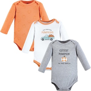 image:imageHudson Baby Basics Infant Boys Essential Long Sleeve Bodysuits 3PackHarvest Haul