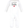 image:imageHudson Baby Unisex Baby Cotton Coveralls GirlDaddy Red Black 1824 Months