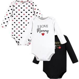 image:imageHudson Baby Basics Infant Girls Essential Long Sleeve Bodysuits 3PackLittle Ruby Charm