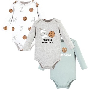 image:imageHudson Baby Basics Unisex Baby Essential Long Sleeve Bodysuits 3PackCookie Comforts
