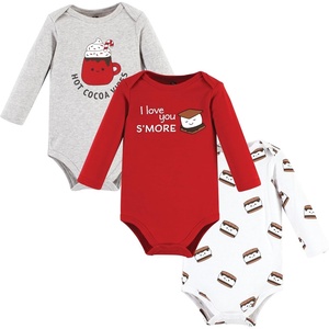 image:imageHudson Baby Basics Unisex Baby Essential Long Sleeve Bodysuits 3PackCozy Hearthside