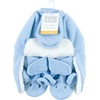 image:imageHudson Baby Baby Hudson Baby Unisex Baby Trapper Hat Mitten and Bootie SetBlue Elephant