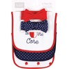 image:imageHudson Baby Unisex Baby Cotton Bib and Headband SetApple