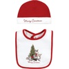 image:imageHudson Baby Unisex Baby Cotton Bib and Headband SetChristmas Forest