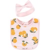 image:imageHudson Baby Unisex Baby Cotton Bib and Headband SetCitrus Orange