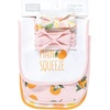 image:imageHudson Baby Unisex Baby Cotton Bib and Headband SetCitrus Orange
