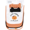 image:imageHudson Baby Unisex Baby Cotton Bib and Headband SetCutest Pumpkin