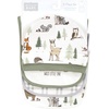 image:imageHudson Baby Unisex Baby Cotton Bib and Headband SetForest Animals