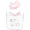 image:imageHudson Baby Unisex Baby Cotton Bib and Headband SetHappy Easter