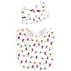 image:imageHudson Baby Unisex Baby Cotton Bib and Headband SetMerry and Bright
