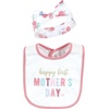 image:imageHudson Baby Unisex Baby Cotton Bib and Headband SetMothers Day