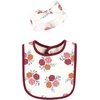image:imageHudson Baby Unisex Baby Cotton Bib and Headband SetPink Cutest Pumpkin