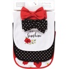 image:imageHudson Baby Unisex Baby Cotton Bib and Headband SetPoppy Daisy
