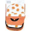image:imageHudson Baby Unisex Baby Cotton Bib and Headband SetPumpkin