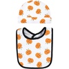 image:imageHudson Baby Unisex Baby Cotton Bib and Headband SetPumpkin