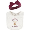 image:imageHudson Baby Unisex Baby Cotton Bib and Headband SetPumpkin Spice