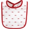 image:imageHudson Baby Unisex Baby Cotton Bib and Headband SetRed Truck Bows