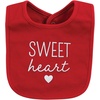 image:imageHudson Baby Unisex Baby Cotton Bib and Headband SetValentine Sweetheart