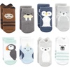 image:imageHudson Baby Basics Unisex Baby Cozy Terry Socks 8PackArctic Pals