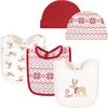 image:imageHudson Baby Unisex Baby Cotton Bib and Headband SetOh Deer