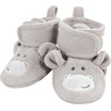 image:imageHudson Baby Baby Animal Fleece Booties 2packBlue Elephant Hippo
