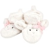 image:imageHudson Baby Baby Animal Fleece Booties 2packGray Elephant Lamb