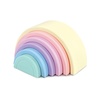 image:imageHudson Baby Silicone Toy Arches Sun One SizePastel Rainbow