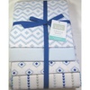 image:imageHudson Baby 4 PkSoft Flannel Baby Boys Receiving Blankets 100 Cotton Flannel 30 x 36