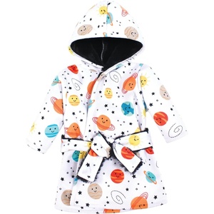 image:imageHudson Baby Unisex BabyMink with Faux Fur Lining Pool and Beach Robe CoverupsHappy Planets