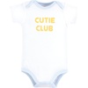 image:imageHudson Baby Infant Boy Cotton Bodysuits Happy Little Guy 1218 Months