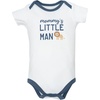image:imageHudson Baby Infant Boys Cotton Bodysuits 5Pack Roarsome Little Lion 912 Months