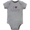 image:imageHudson Baby Unisex Baby Cotton Bodysuit and Pant Set Bonita Long Sleeve 1218 MonthsBoy Daddy Short Sleeve