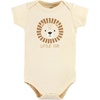 image:imageHudson Baby Unisex Baby Cotton Bodysuit and Pant Set Bonita Long Sleeve 1218 MonthsBrave Lion Short Sleeve