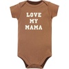 image:imageHudson Baby Unisex Baby Cotton Bodysuit and Pant Set Bonita Long Sleeve 1218 MonthsBrown Navy Mamas Boy Shortsleeve